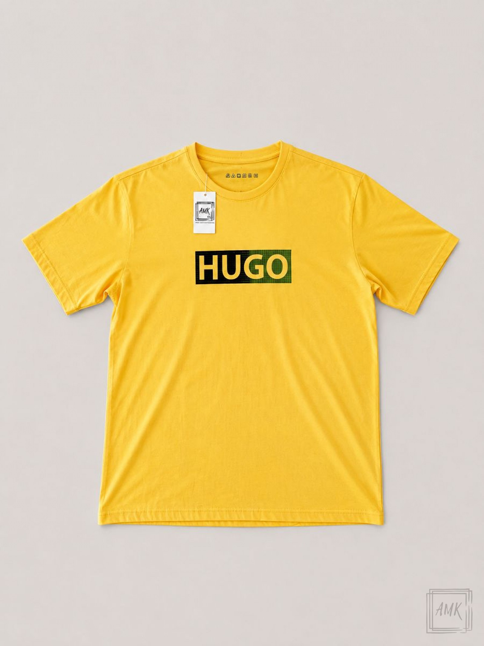 CAMISETA HUGO - AMARELA