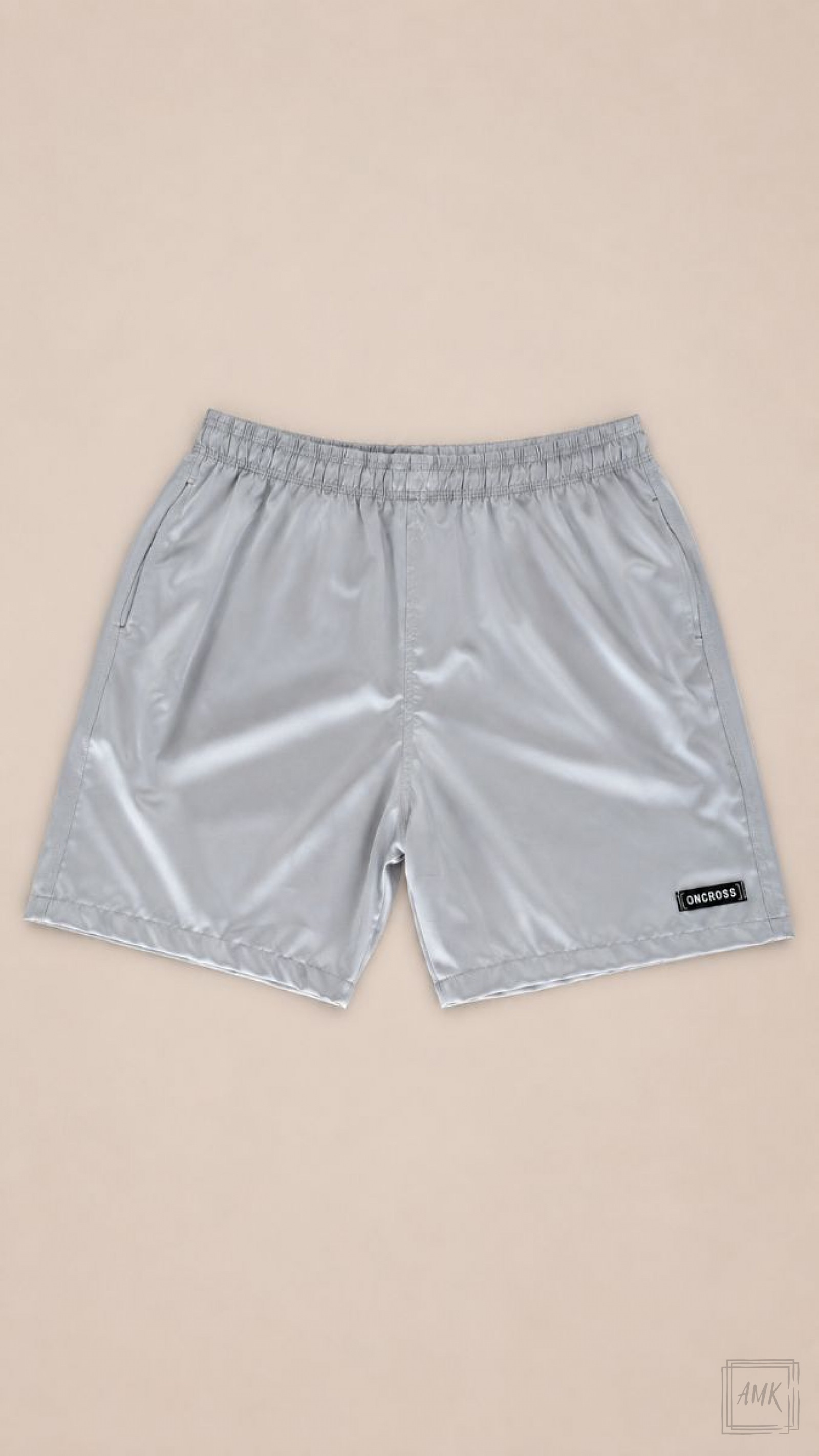 SHORT TACTEL - CINZA